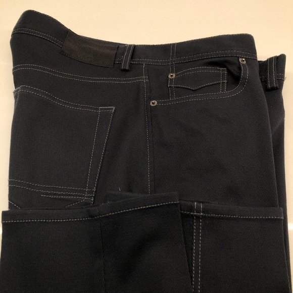 Vince Camuto Black Mens Stretch Jeans 34x32 EUC - Picture 1 of 8